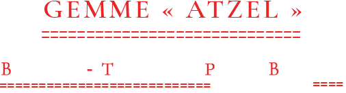 Logo La gemme « Atzel »